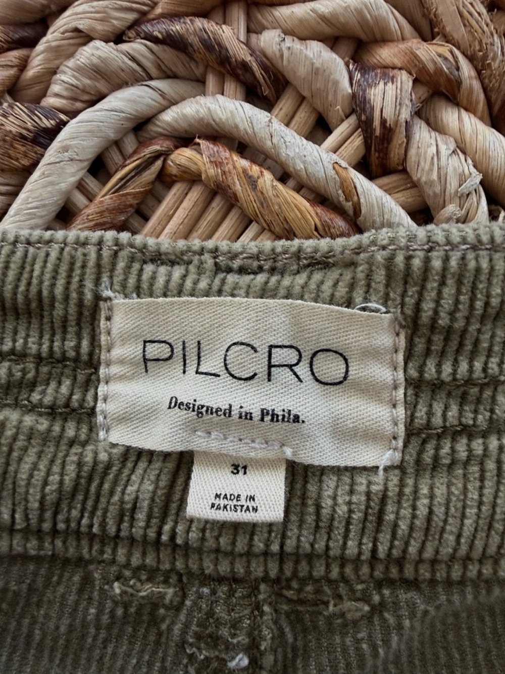 Anthropologie Pilco The Wanderer High Rise Relaxed-Leg Corduroy Pant - Picture 12 of 16
